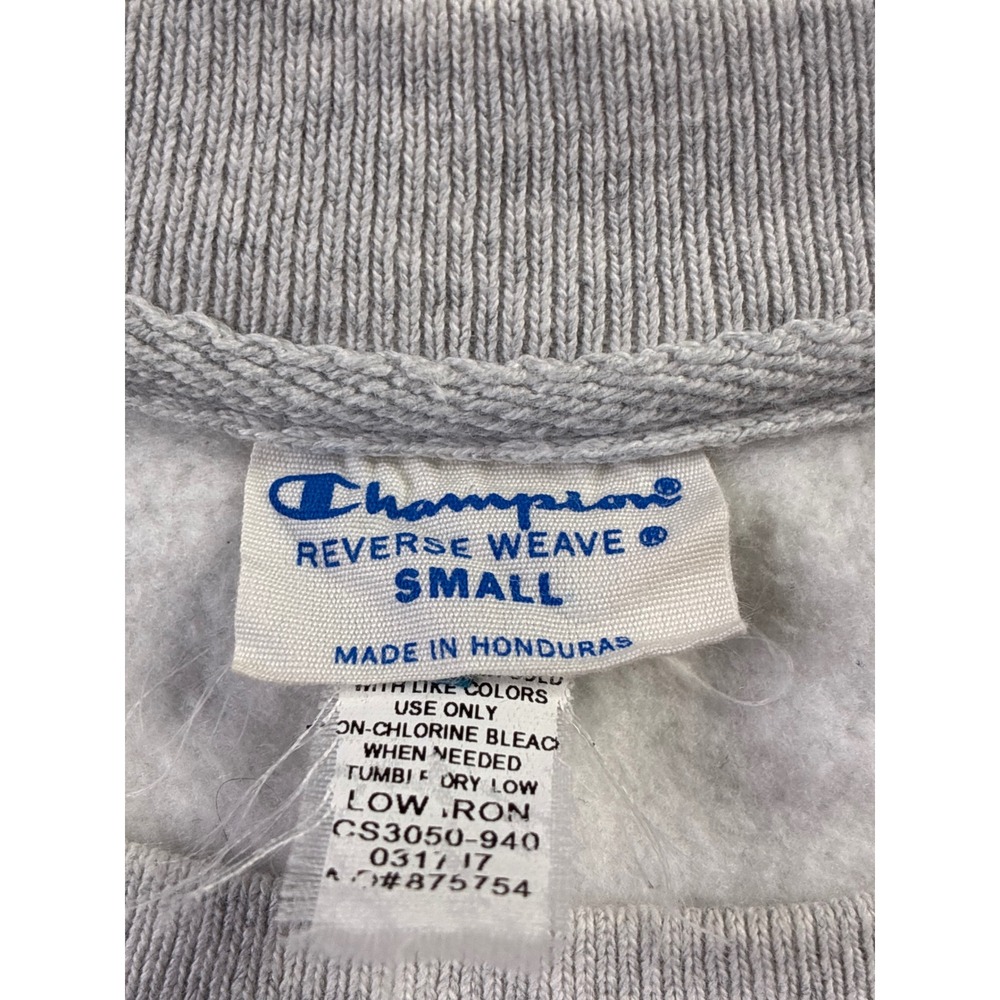Georgetown University Law School Champion Reverse Weave Sweatshirt Gray Mens S - Picture 3 of 14